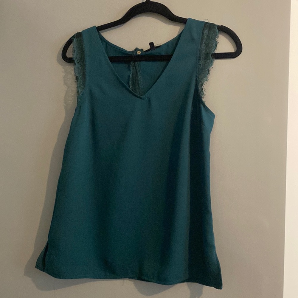 Open back tank